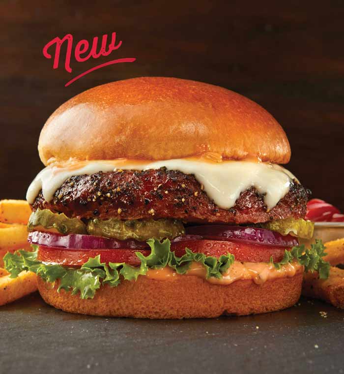 VB&Js vegan food truck serving Beyond Meat Burgers